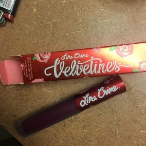 Lime Crime “Beet It” Matte Velveteen Lipstick